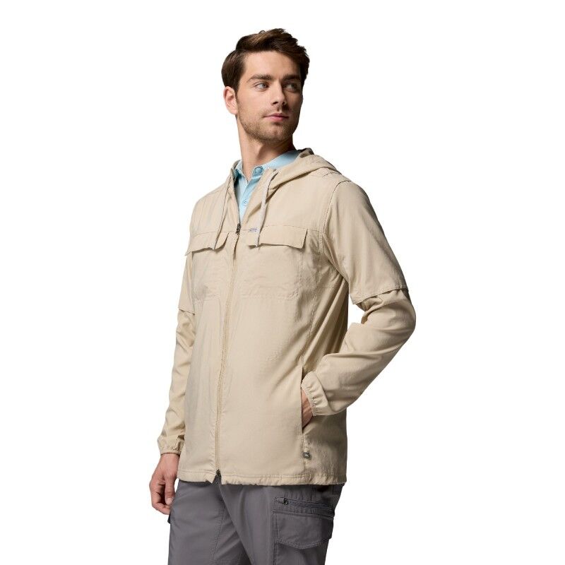 Columbia Skien Valley Hooded LS Shirt - Chaqueta - Hombre | Hardloop