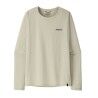 Patagonia W's L/S Cap Cool Daily Shirt - Boardshort Logo - T-shirt - Damer | Hardloop