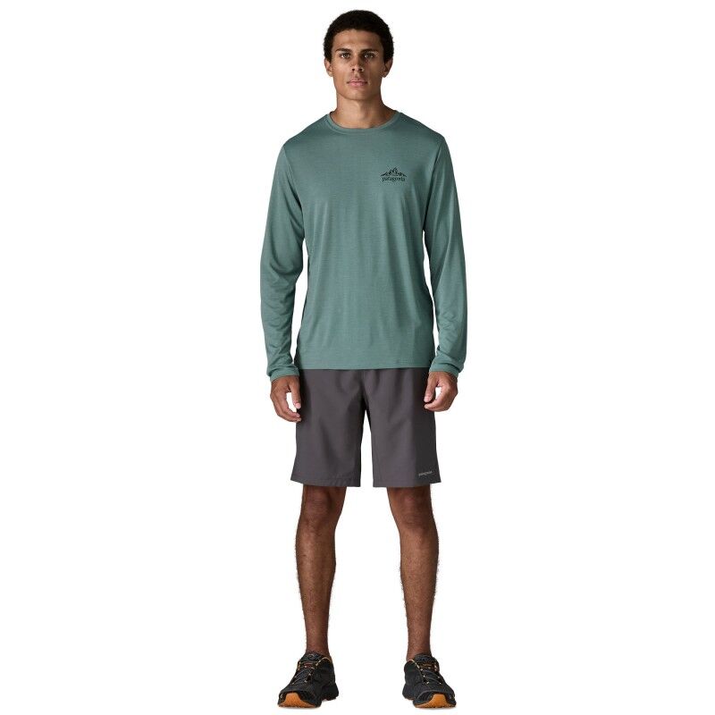 Patagonia M's L/S Cap Cool Daily Shirt - Cloud Crag - T-shirt meski | Hardloop