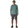 Patagonia M's L/S Cap Cool Daily Shirt - Cloud Crag - T-shirt - Men's | Hardloop
