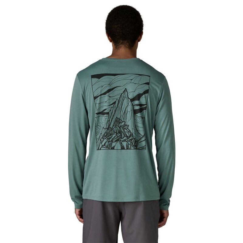 Patagonia M's L/S Cap Cool Daily Shirt - Cloud Crag - T-shirt - Men's | Hardloop