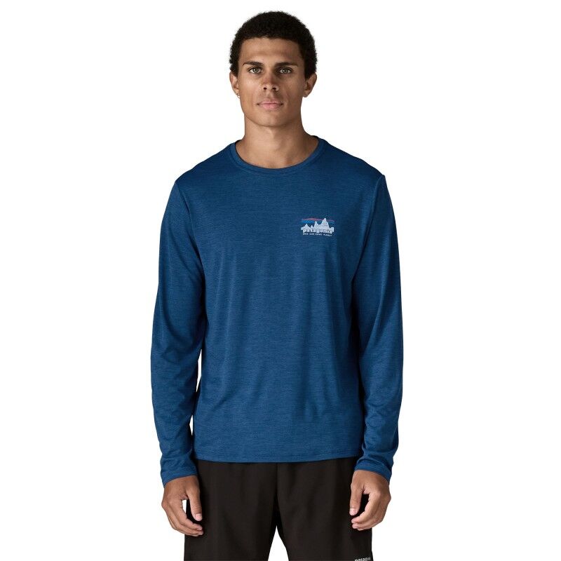 Patagonia M's L/S Cap Cool Daily Shirt - '73 Skyline - T-shirt meski | Hardloop