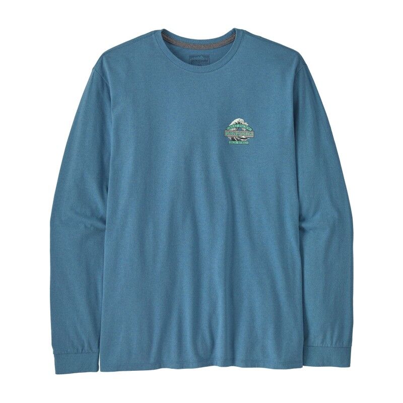 M's L/S Great Waves Responsibili-Tee - T-shirt - Heren