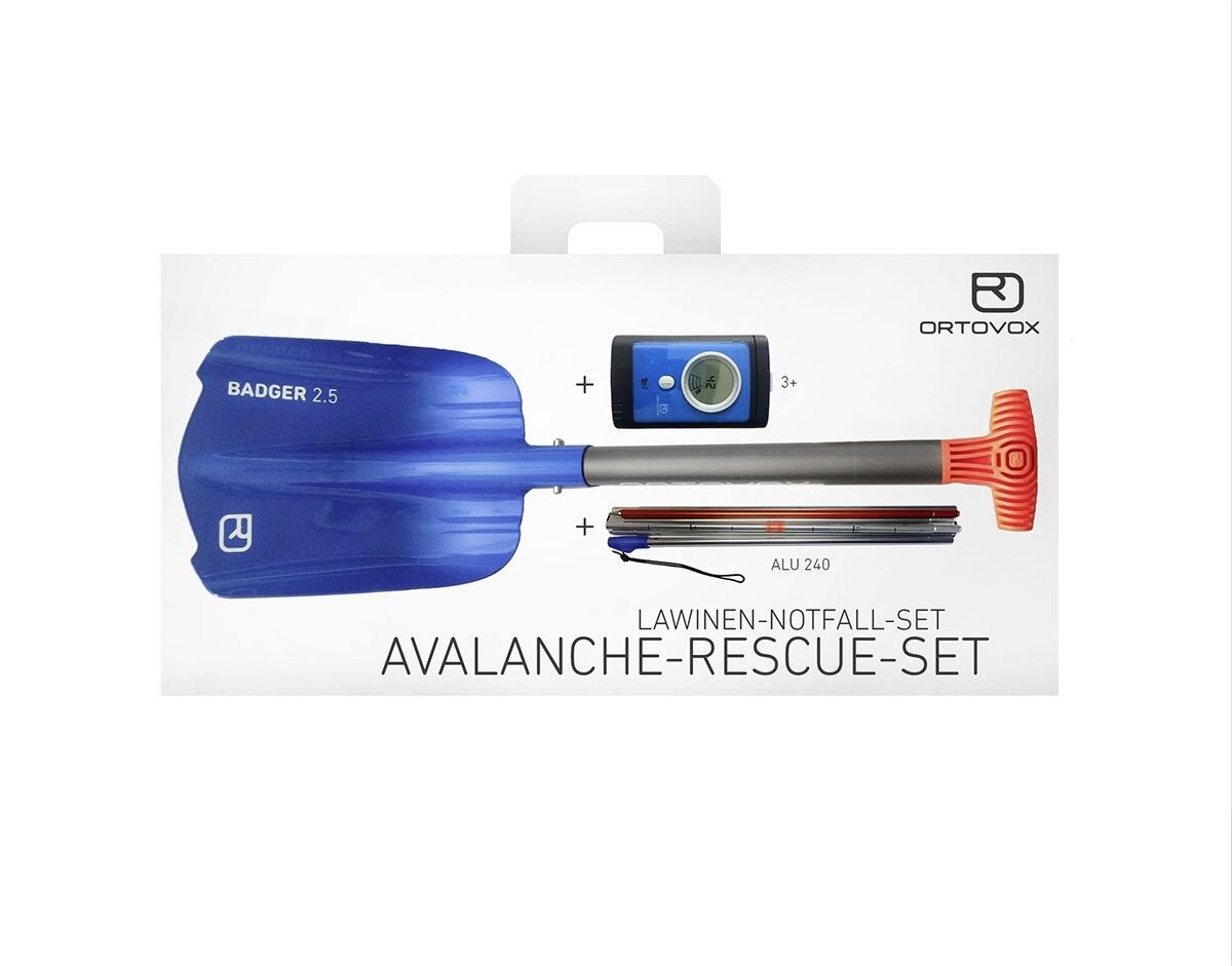 Ortovox Avalanche Rescue Set 3+ - Lawine-3-eenheid sets (pieper, schep, sonde)