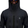 Black Diamond Dawn Patrol Hybrid Shell - Regenjas - Heren | Hardloop