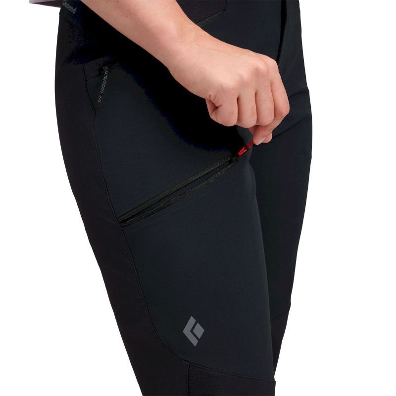 Black Diamond Alpine Hybrid Pants - Spodnie turystyczne damskie | Hardloop