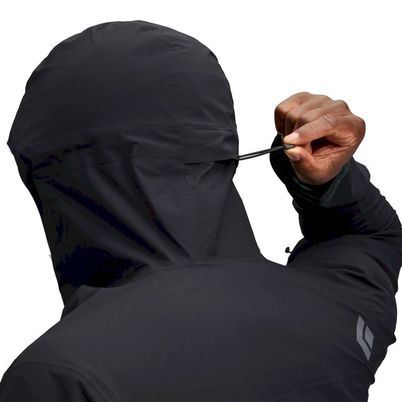 Black Diamond Strataline Stretch Shell - Regenjas - Heren | Hardloop
