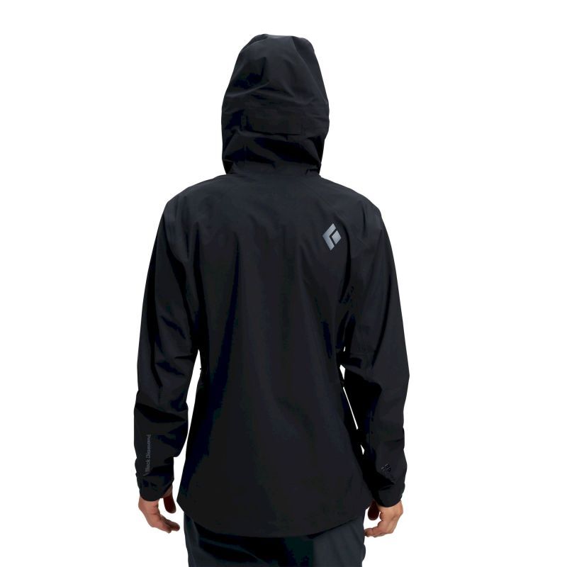 Black Diamond Strataline Stretch Shell - Regenjas - Dames | Hardloop