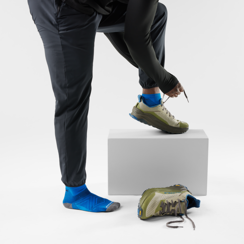 Smartwool Run Zero Cushion Ankle Socks - Meias de corrida homem | Hardloop
