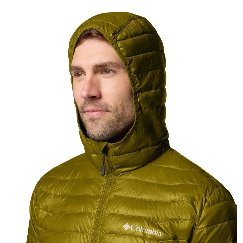 Columbia Powder Pass Hybrid Hooded Jacket - Syntetjacka - Herr | Hardloop
