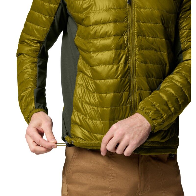 Columbia Powder Pass Hybrid Hooded Jacket - Synthetic jacket - Men's | Hardloop