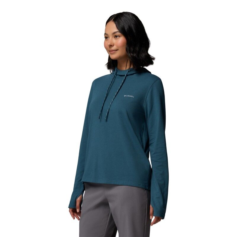 Columbia Sun Trek LS Hoodie - Sweatshirt à capuche femme | Hardloop