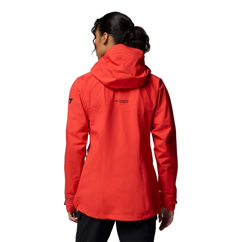 Columbia Saudan Pro 3L Shell Jacket - Regenjas - Dames | Hardloop