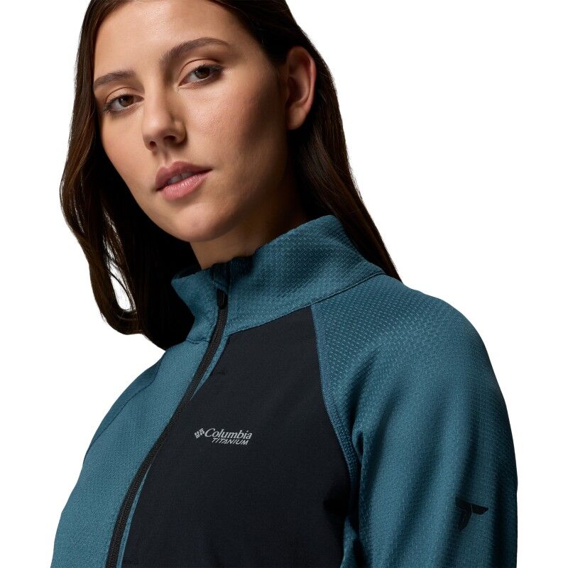 Columbia Triple Canyon Grid Fleece Full Zip - Forro polar - Mujer | Hardloop