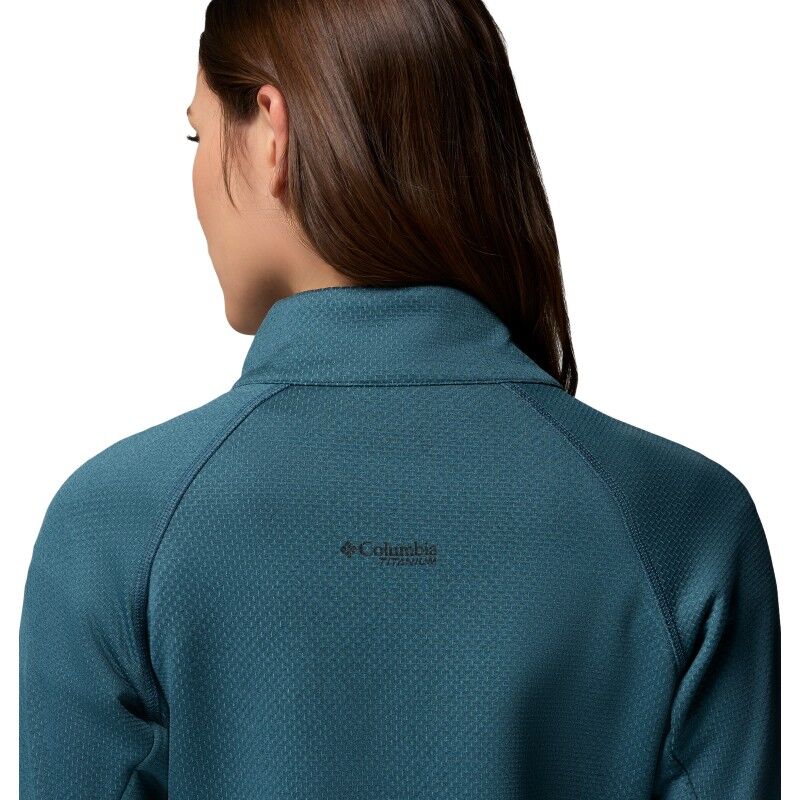 Columbia Triple Canyon Grid Fleece Full Zip - Fleecevest - Dames | Hardloop