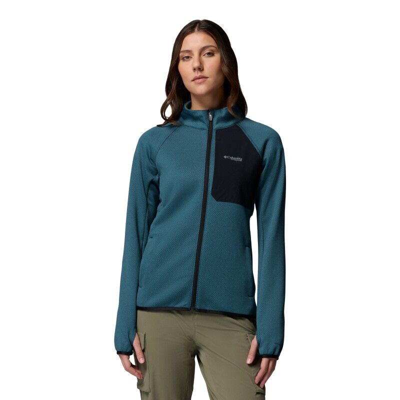 Triple Canyon Grid Fleece Full Zip - Fleecevest - Dames