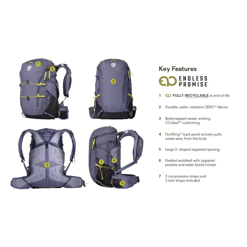 Nemo Persist Womens 30 - Vaellusreppu - Naiset | Hardloop