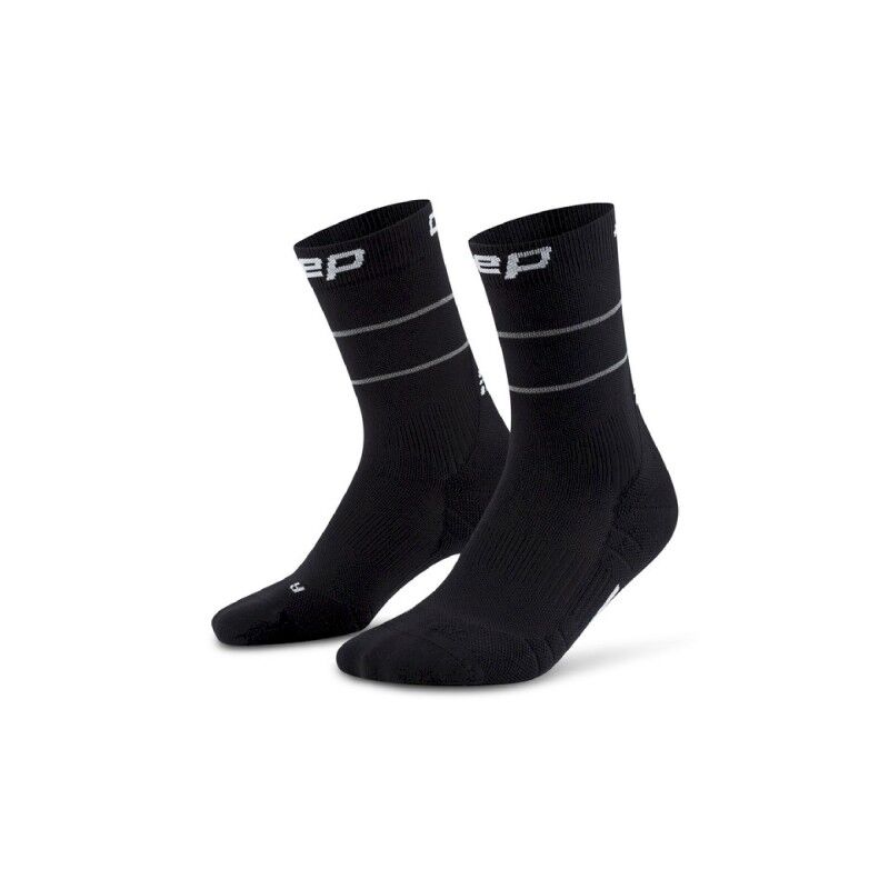 CEP Pro Run Reflective Socks Mid Cut 2.0 - Juoksusukat - Naiset | Hardloop