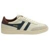 Off White / Navy / Rust