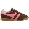Dark Brown / Fluro Pink / Chalk Pink