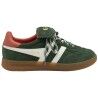 Evergreen / Off White / Hot Coral / Gum