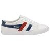 White / Navy / Red