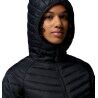 Columbia Powder Pass III Hybrid Hooded Jacket - Tekokuitutakki - Naiset | Hardloop
