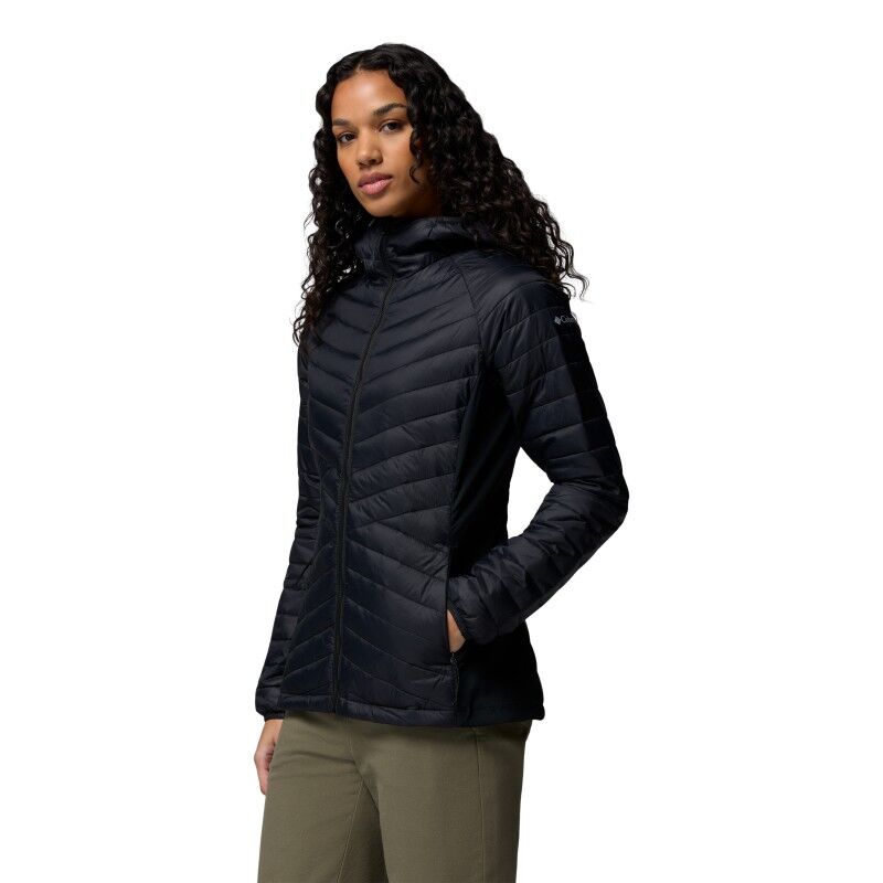 Columbia Powder Pass III Hybrid Hooded Jacket - Doudoune femme | Hardloop