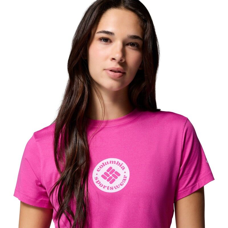 Columbia Parsons Point SS Graphic Tee - T-shirt femme | Hardloop