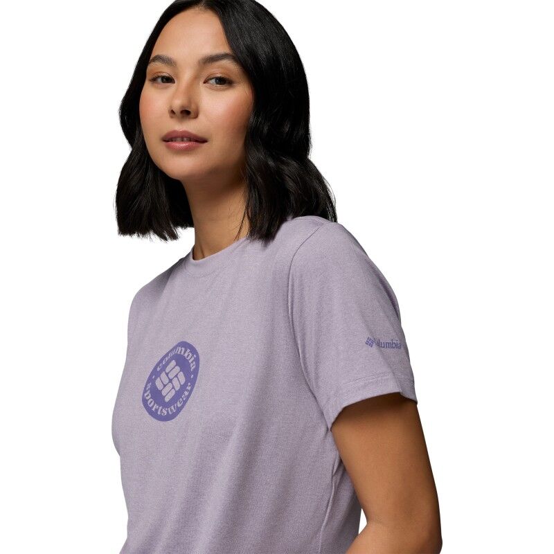 Columbia Parsons Point SS Graphic Tee - T-Shirt - Damen | Hardloop