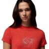 Columbia Parsons Point SS Graphic Tee - T-shirt - Dames | Hardloop