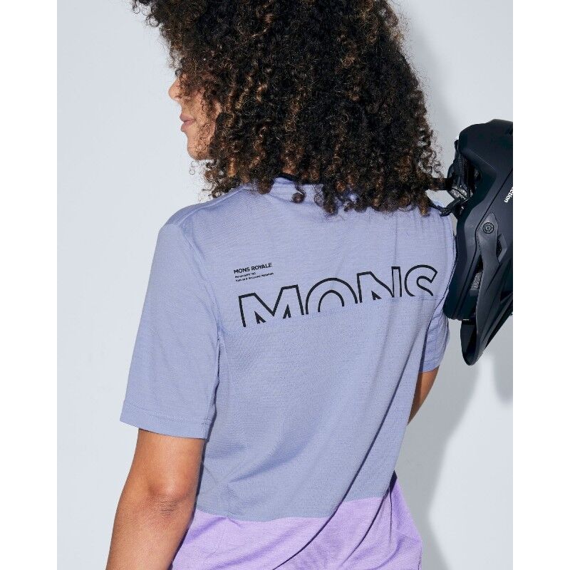Mons Royale Tarn Merino Shift Tee - Cykeltrikå - Dam