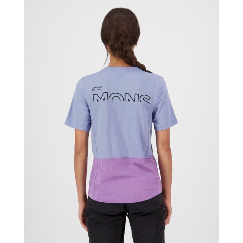 Mons Royale Tarn Merino Shift Tee - Cykeltrikå - Dam