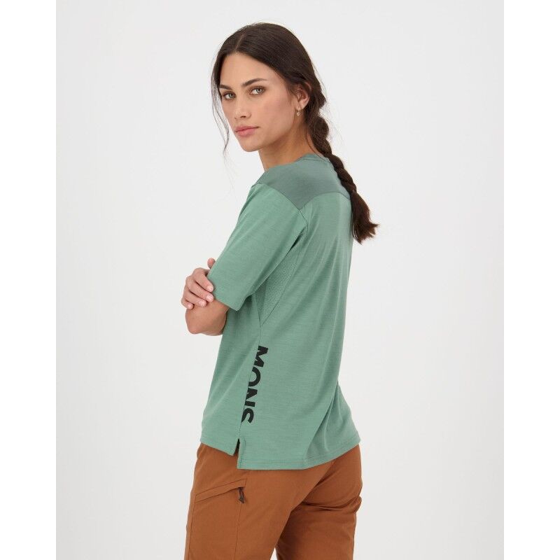 Mons Royale Diversion Merino Bike Jersey Short Sleeve - Koszulka z wełny Merino® damska | Hardloop