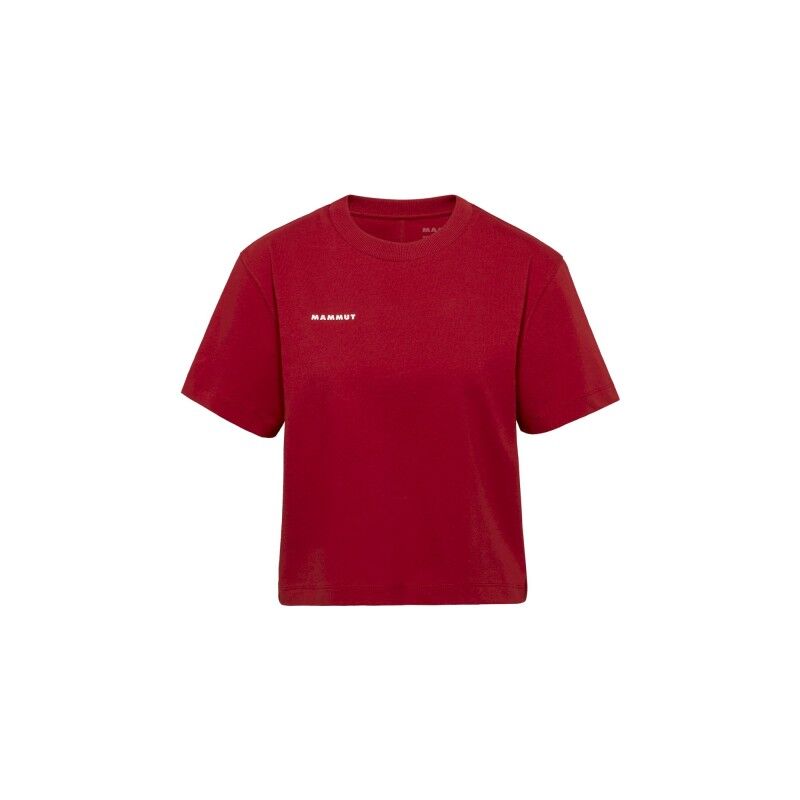 Base Cropped T-Shirt Mini Logo - Camiseta - Mujer
