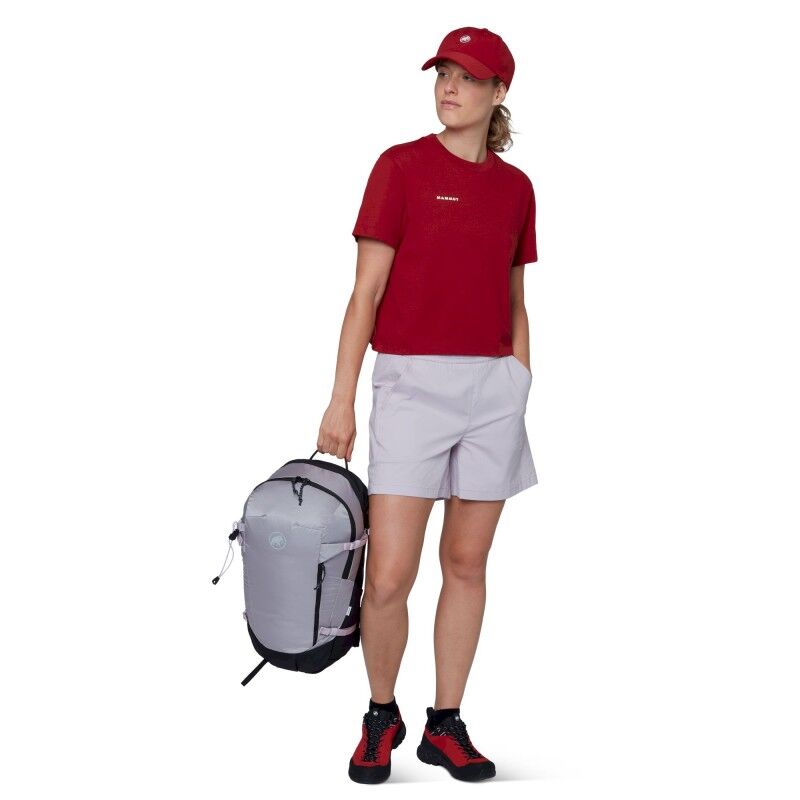 Mammut Base Cropped T-Shirt Mini Logo - T-shirt - Women's | Hardloop