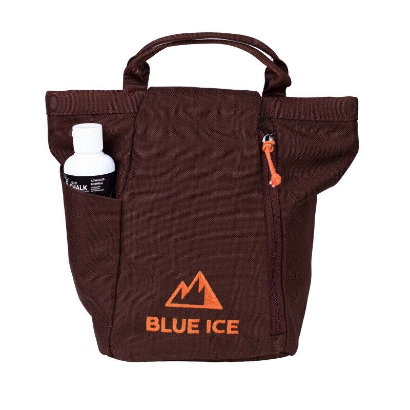 Blue Ice Sitter Chalk Bucket - Chalkbag | Hardloop