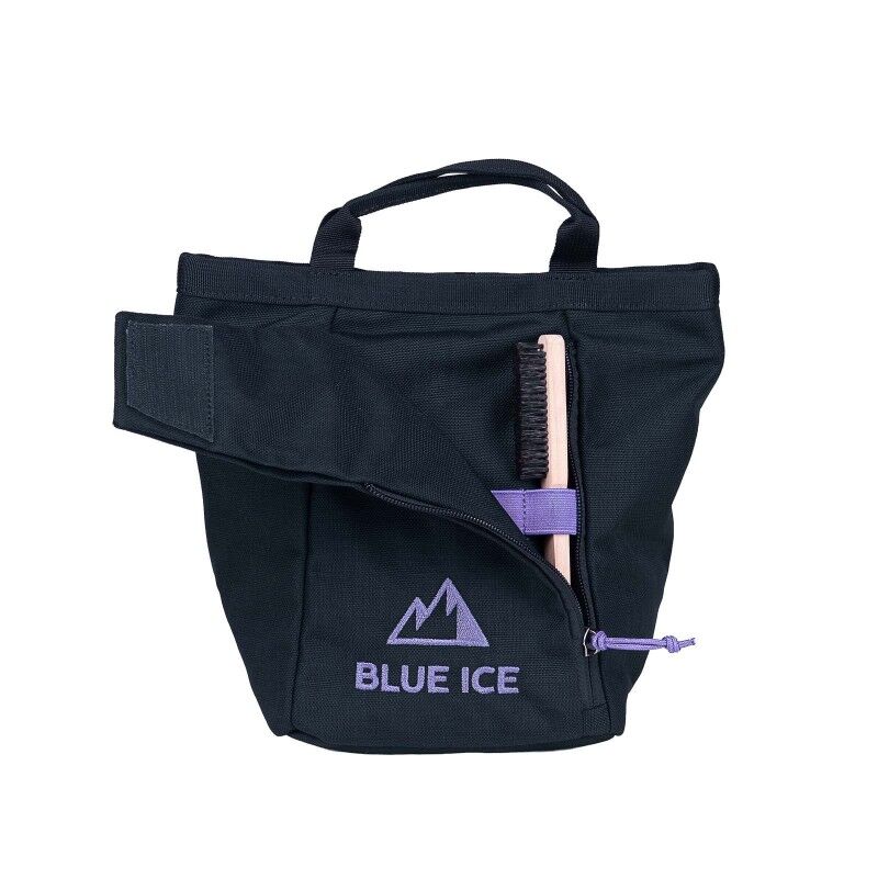 Blue Ice Sitter Chalk Bucket - Chalkbag | Hardloop