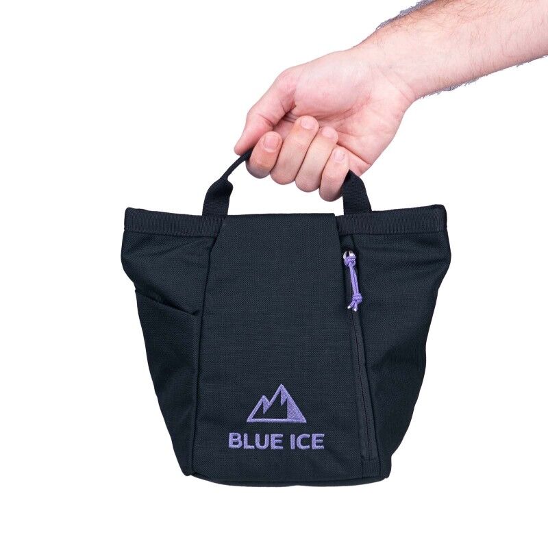 Blue Ice Sitter Chalk Bucket - Chalkbag | Hardloop