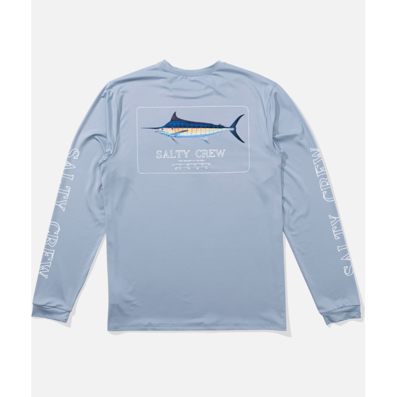 Marlin Mount Ls Tech Tee - UV-Schutzshirt - Herren