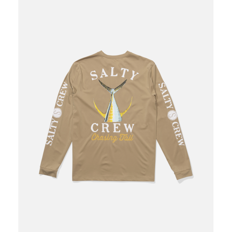 Tailed L/S Tech Tee Rashguard - UV Shirts - Heren