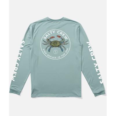 Blue Crabber L/S Sunshirt - Camiseta Anti-UV - Hombre