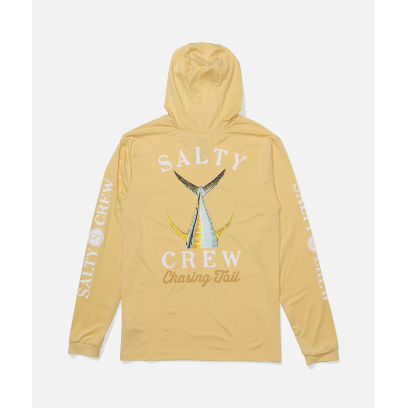 Salty Crew Tailed Hood Sunshirt - UV-beskyttelse T-shirts - Herrer | Hardloop