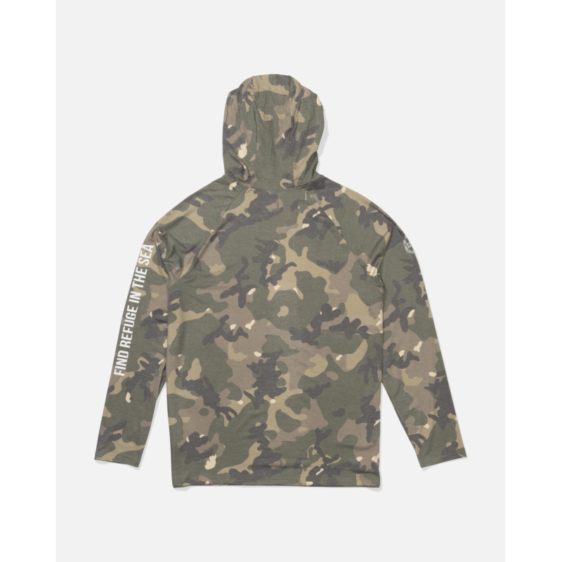 Salty Crew Mariner Hood Tech Tee - T-shirt anti uv homme | Hardloop