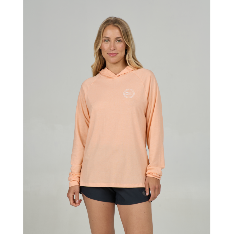 Salty Crew Circled Tech Hoody - T-shirt anti uv femme | Hardloop