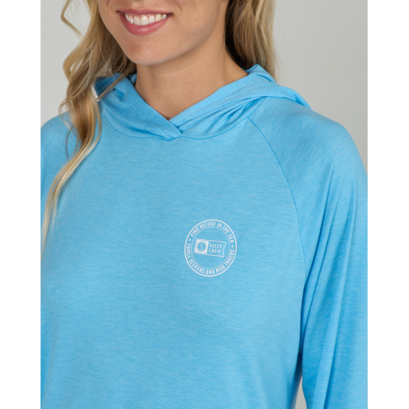 Salty Crew Circled Tech Hoody - Dámské tričko s UV ochranou | Hardloop