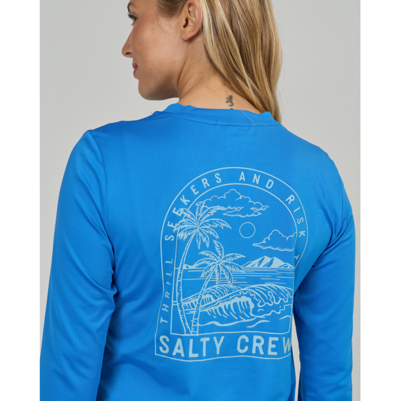 Salty Crew Archway Sunshirt - UV Shirts - Dam | Hardloop