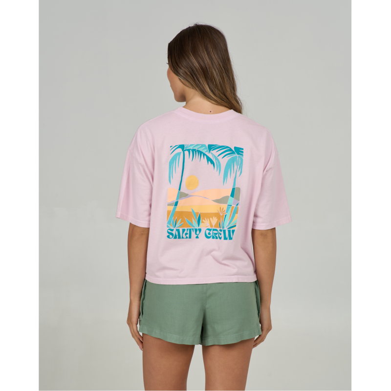 Salty Crew Travel Far Skimmer Tee - T-shirt femme | Hardloop