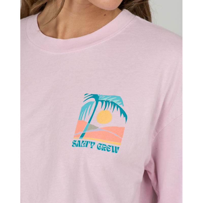 Salty Crew Travel Far Skimmer Tee - T-shirt femme | Hardloop