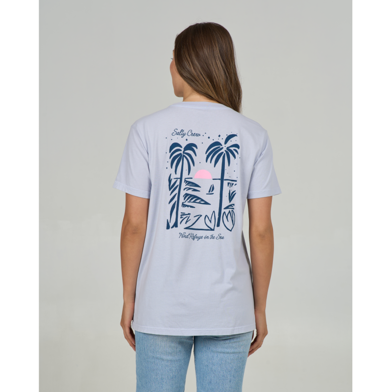 Salty Crew Geo Palm B.F. Tee - T-shirt - Women's | Hardloop
